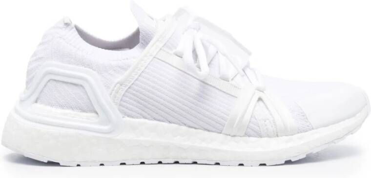 adidas by stella mccartney Witte Panelled Veterschoenen Wit Dames