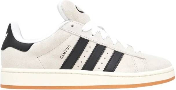 Adidas Campus Crystal White Core Black Sneaker Beige Heren