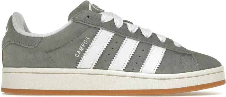 Adidas Campus Lage Sneaker Grijs Wit Off White Grijs Heren