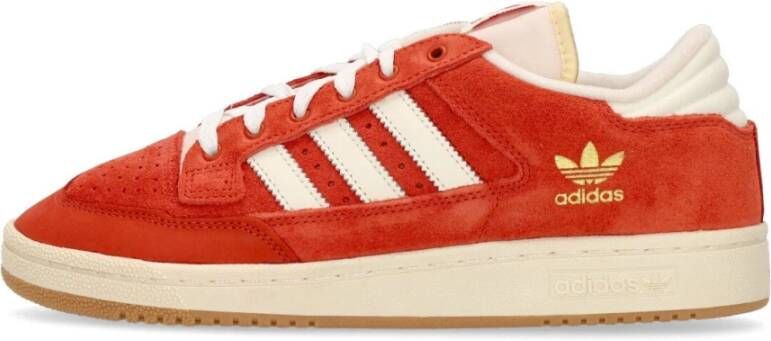 Adidas Centennial 85 Low Rood Wit Sneaker Orange Heren