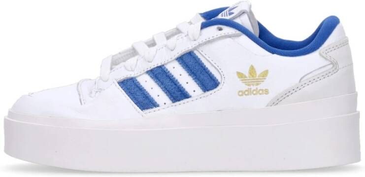 Adidas Nieuwe leren sneakers voor dames met synthetische voering en rubberen zool White Dames