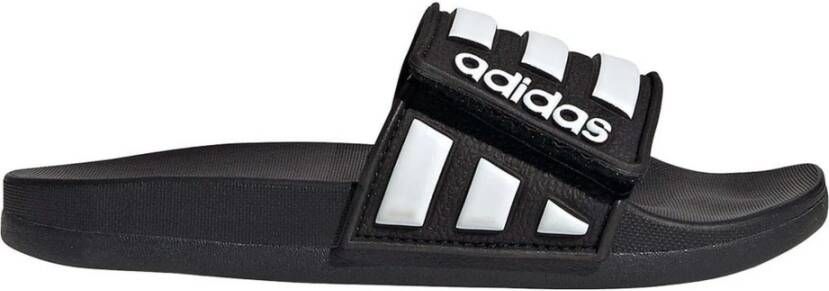 Adidas Adilette Comfort ADJ Kids Verstelbare Slippers Zwart