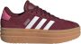 Adidas Sportswear VL Court Bold suède sneakers donkerrood wit Jongens Meisjes Suede 35 1 2 - Thumbnail 3