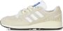 Adidas Crème Witte Lage Sneaker met 3 Strepen Beige Heren - Thumbnail 1