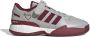 Adidas Forum Low Burgundy Retro Sneaker Gray Heren - Thumbnail 3