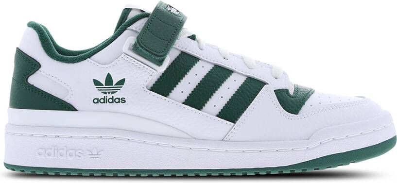 Adidas Forum Low Groene Leren Sneakers Green Heren