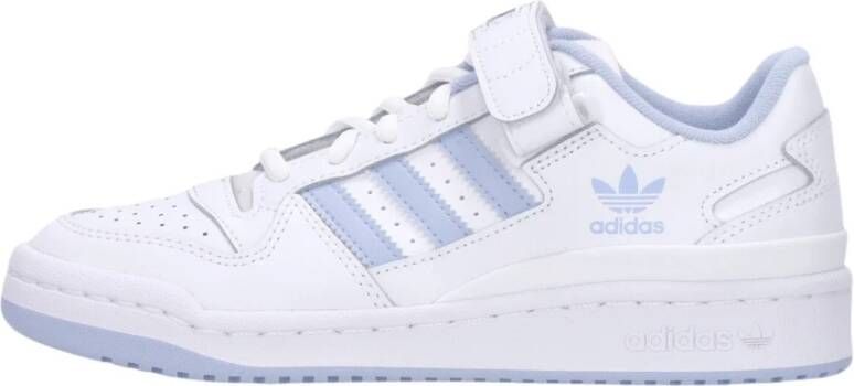 Adidas Lage W Sneakers Cloud White Blue Dawn Multicolor Dames