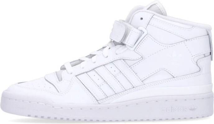 Adidas Forum Mid Basketbalschoenen White Heren