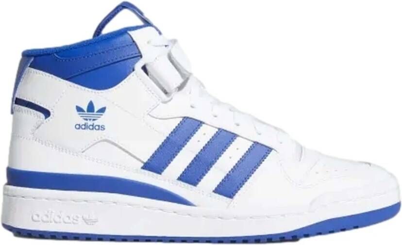 Adidas Originals Forum Mid Ftwwht Royblu Ftwwht Schoenmaat 44 2 3 Sneakers FY4976