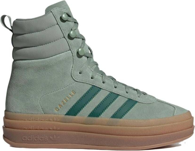 Adidas Silgrn High-Top Sneakers met Borduursel Green Dames