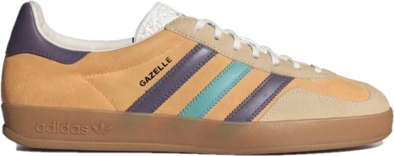 Adidas Gazelle Indoor Glow Orange Shadow Violet Brown Heren