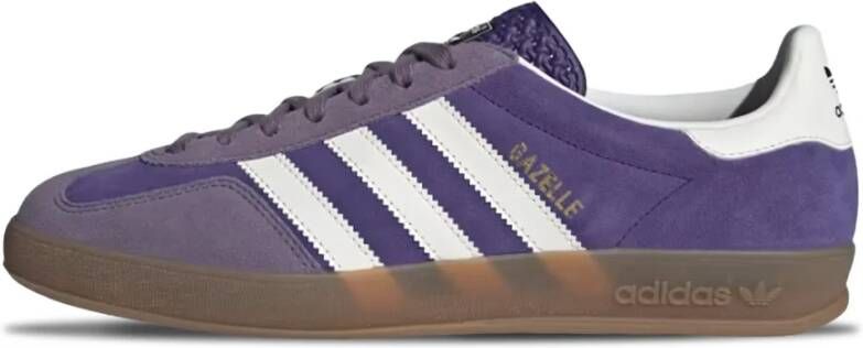 Adidas Originals Gazelle Indoor Collegiate Purple Cloud White Shadow Violet- Collegiate Purple Cloud White Shadow Violet