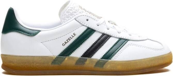 Adidas Gazelle Indoor Wit Groen Sneakers White Dames