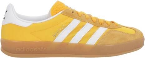 Adidas Gele nylon en suède sneakers Yellow Heren