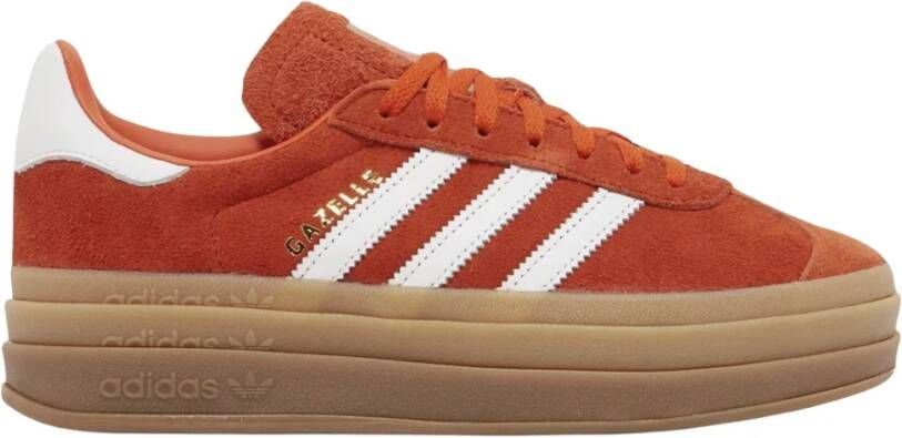 Adidas Gewaagde Gazelle Limited Edition Oranje Kauwgom Orange Dames