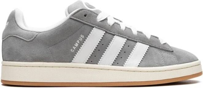 Adidas Grijze Campus Sneakers Wit Bruine Zool Gray Heren