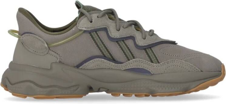 Adidas Grijze Lage Sneaker met Tubulaire Ondersteuning Gray Heren