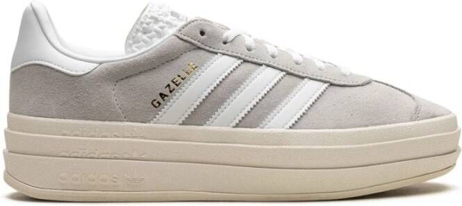 Adidas Grijze Sneakers 3-Stripes Logo Platform Gray Dames