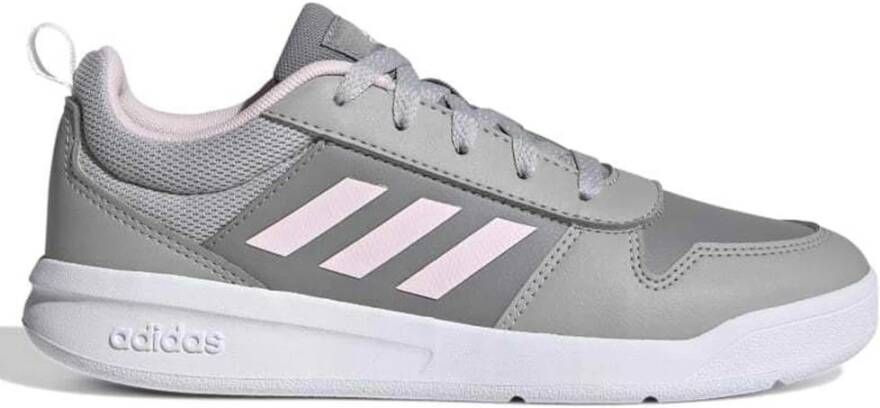 Adidas Grijze Sneakers met Roze Accenten Gray Dames