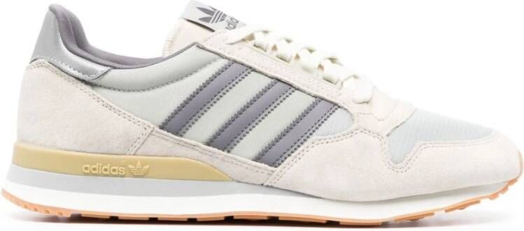 Adidas Grijze ZX 500 Low-Top Sneakers Grijs Heren