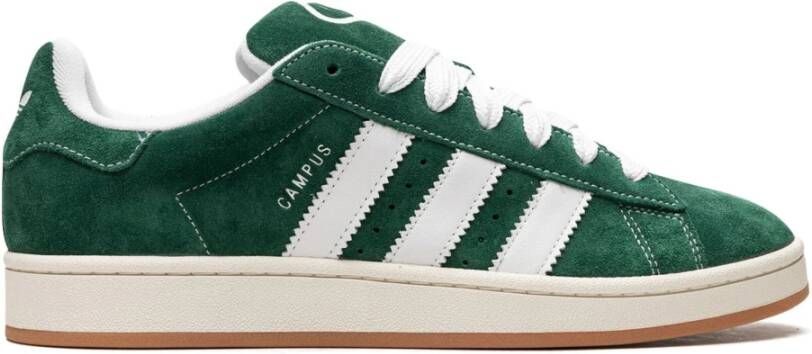 Adidas Groene Campus Sneakers met 3 strepen Green Heren