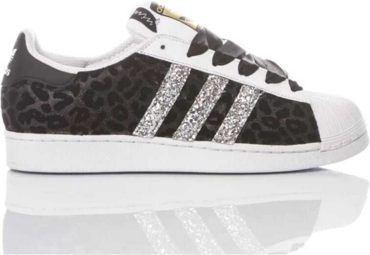 Adidas Handgemaakte Dames Sneakers Wit Zwart Black Dames