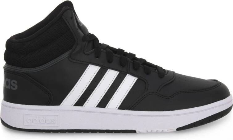 Adidas Hoops 3 Mid K Basketbalschoenen White Heren