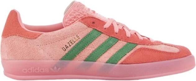 Adidas Indoor Gazelle Sneakers Herfstkleuren Pink Dames