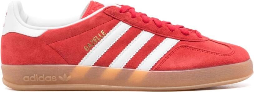 Adidas Indoor Gazelle Sneakers Red Dames