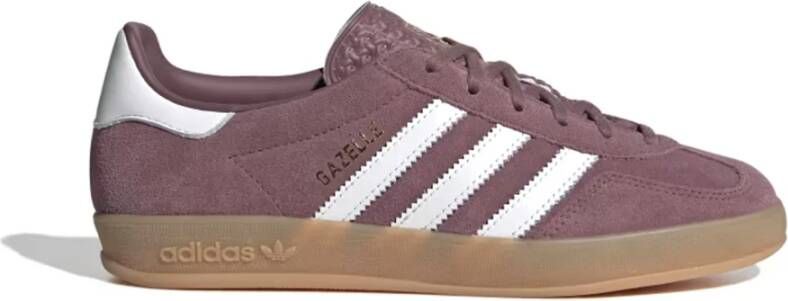 Adidas Gazelle Indoor sneaker van suède met leren details