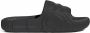 Adidas Klassieke Zwarte Slippers Black Heren - Thumbnail 1