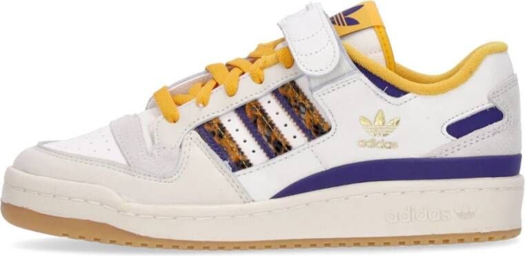 Adidas Originals Witte Sneakers met X Platte Veters en Verstelbare Klittenbandsluiting White Heren