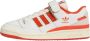 Adidas Originals Witte en Oranje Forum 84 Lage Sneakers Multicolor - Thumbnail 22