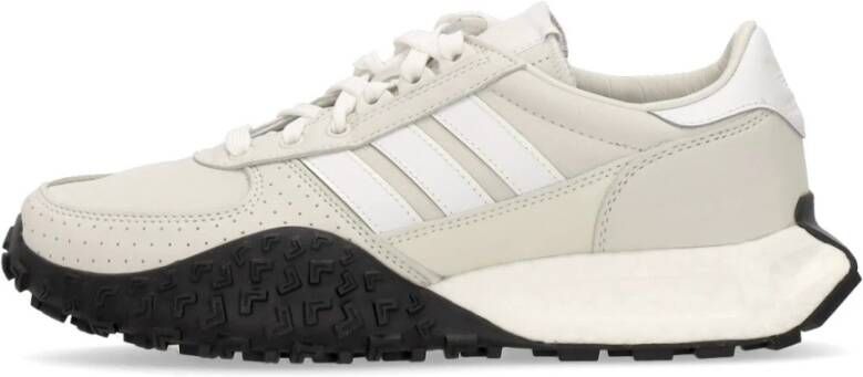 Adidas Lage Sneaker Wit Mesh Boost Tussenzool White Heren