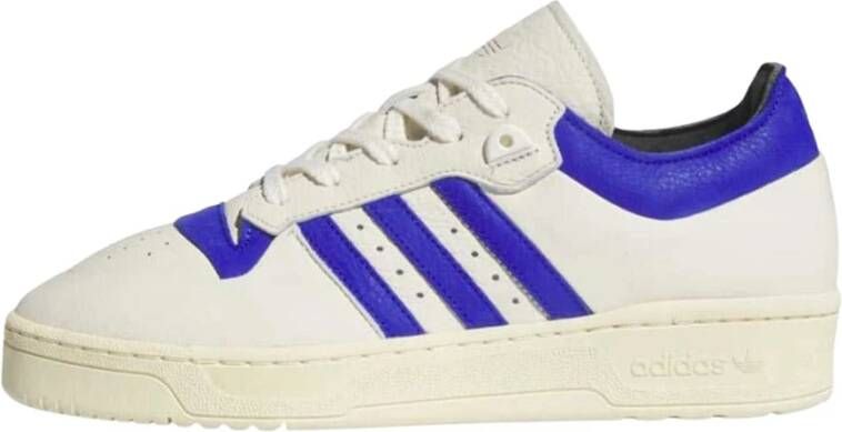 Adidas Lage Sneakers in Wit Blauw Geel White Heren