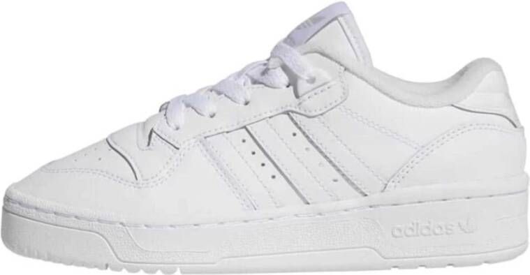 Adidas Lage Sneakers Wit Grijs White Dames