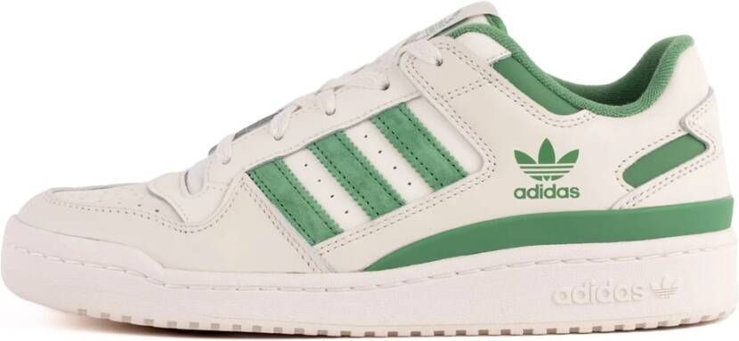 Adidas Originals Forum Low Cl Wit Groene Sneakers White