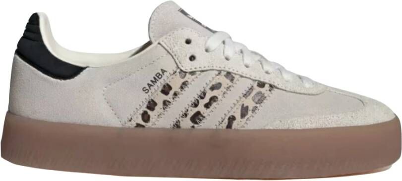 Adidas Leopard Off-White Sambae Sneaker White Unisex