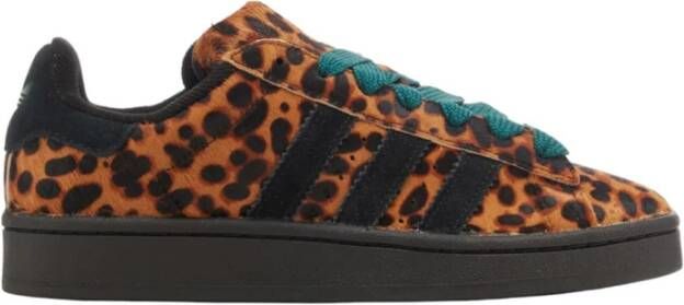 Adidas Leopard Print Retro Sneakers Multicolor Dames