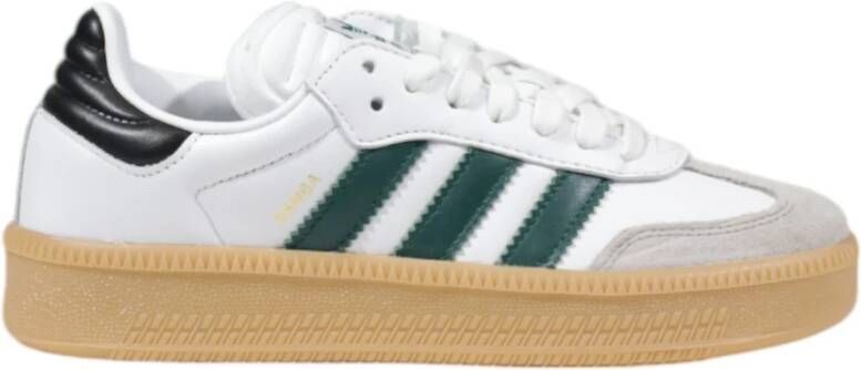 Adidas Leren Heren Sneakers Herfst Winter Collectie White Heren