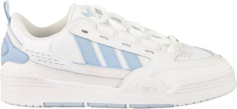 Adidas Leren sneakers met rubberen zool White Dames