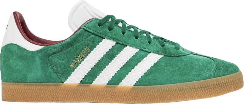 Adidas Limited Edition Gazelle Groen Burgundy Schoenen Green Unisex