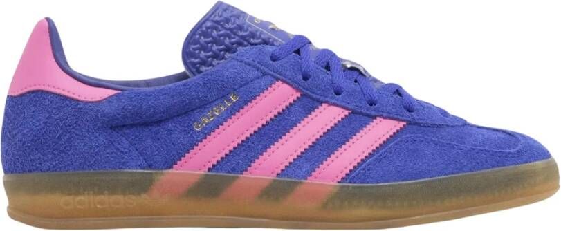 Adidas Limited Edition Gazelle Indoor Lucid Blue Pink Blue Heren