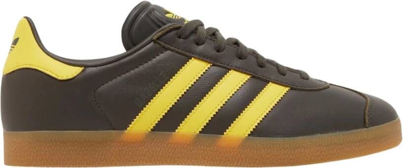 Adidas Limited Edition Gazelle Shadow Olive Yellow Gum Green Heren