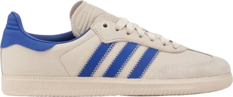 Adidas Limited Edition Samba Humanrace Navy Aluminum Beige Heren