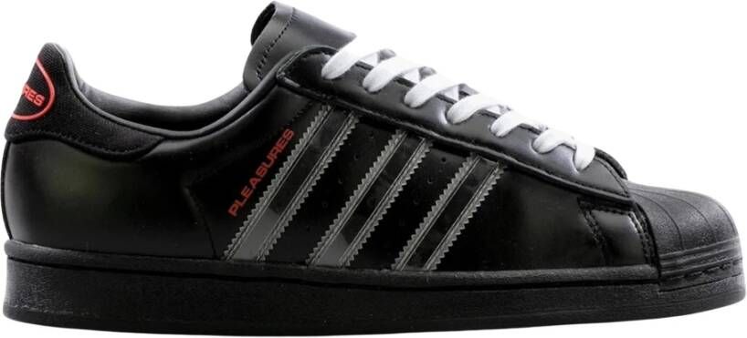 Adidas Limited Edition Superstar Pleasures Sneaker Black Heren