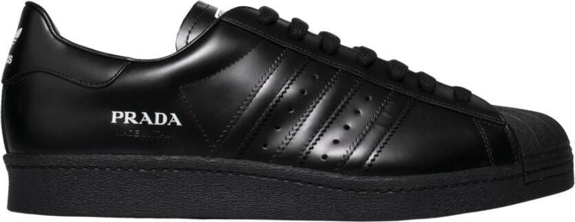 Adidas Limited Edition Superstar Prada Zwarte Schoenen Black Heren