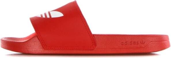 Adidas Lite Heren Slippers Rood Wit Red Heren