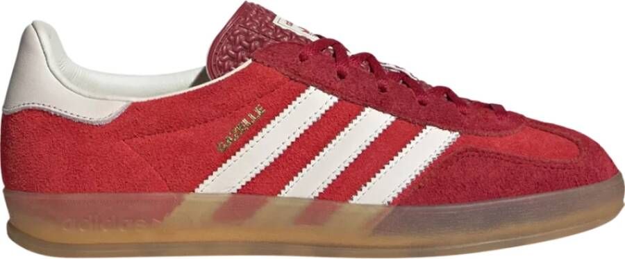 Adidas Maroon Indoor Active Sneakers Beperkte Editie Red Heren