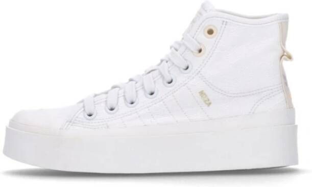 Adidas Mid Platform Sneakers White Dames